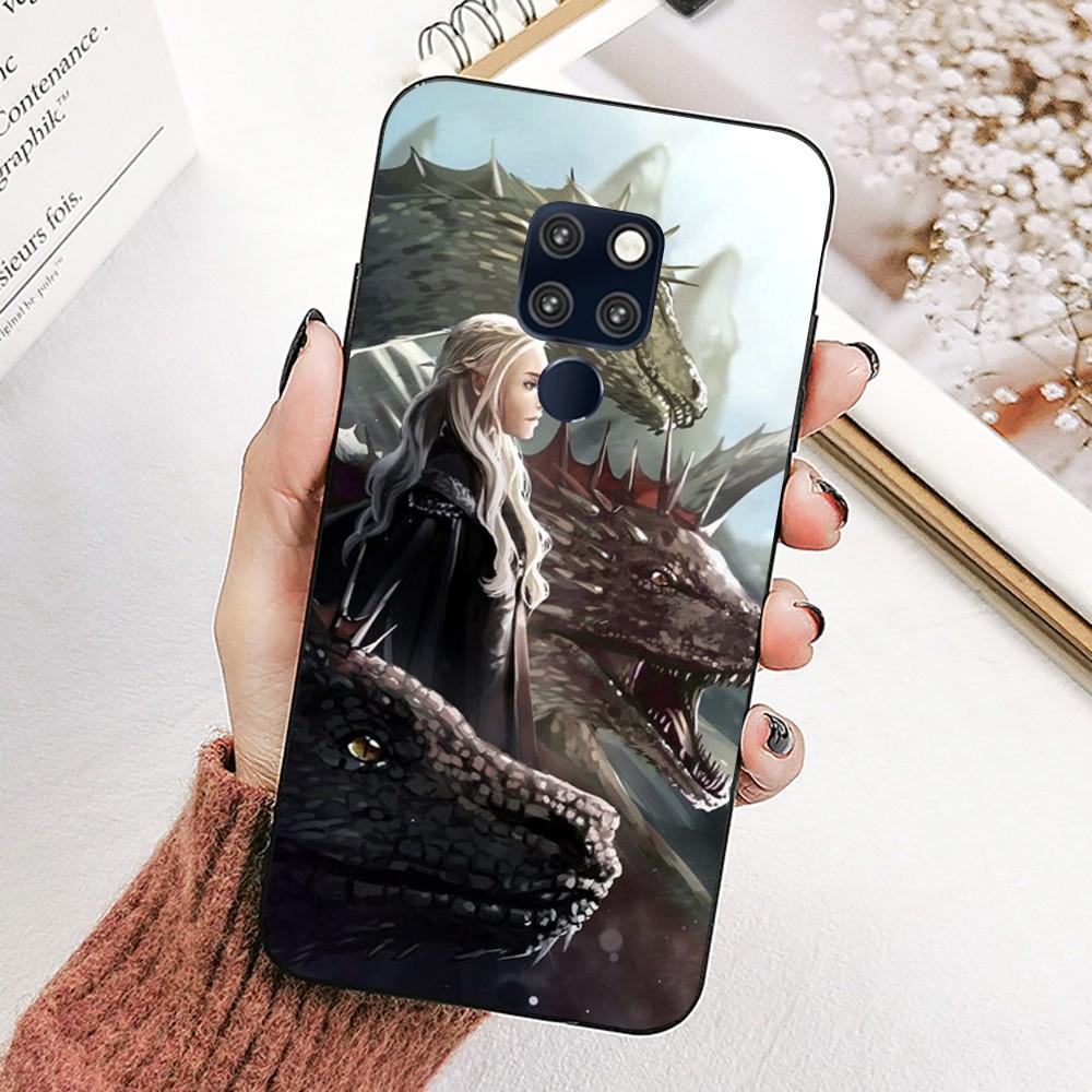 Dragon Mother Thrones Phone Case For Huawei Mate 10 20 30 40 50 Lite Pro Nova 3 3i 5 6 SE 7 Pro 7SE