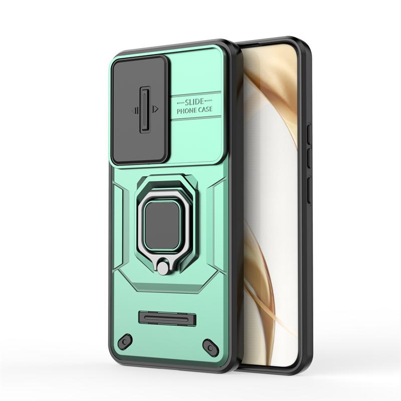 Shockproof Case For Honor 200 Case Honor 200 Lite 200 Pro 5G Ring Holder Magnetic Back Cover For Honor 200 5G Push Window Case
