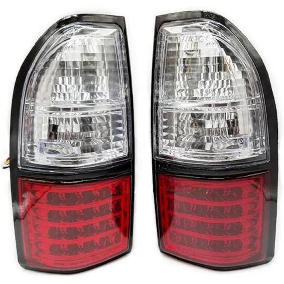 Car Rear LED Light Turn Signal Warning Stop Fog Lamp Tail Light Compatible For Toyota Prado Land Cruiser 90 1997 1998 1999 2000 2001 2002 (Color :