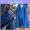 Exquisite Game Of Thrones Daenerys Targaryen Mother Of Dragons Costume Dress Cloak For Women