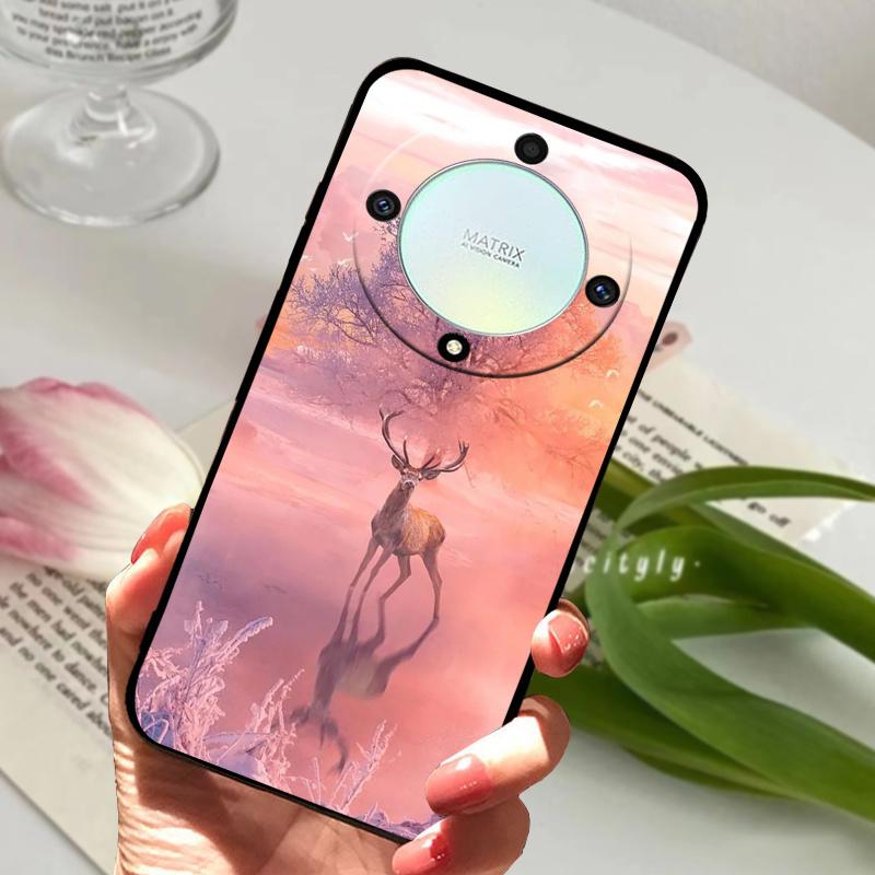 For Honor Magic6 Lite 5G Case Shockproof Soft TPU Silicone Phone Cover For Honor Magic 6 Lite 5G Capa Cartoon Magic6Lite 6 Lite