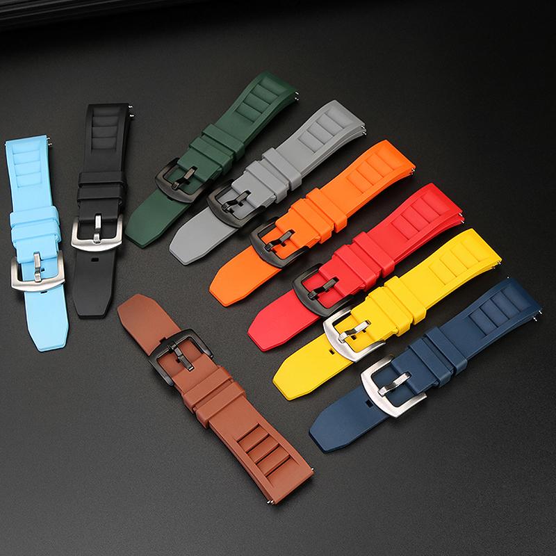 Classic Modified High Quality Fluororubber Watchband For Casio DW5600 DW-5600 GW-B5600 GW-M5610 GA 110 100 120 GA2100 Series Waterproof