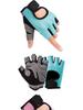 Men's & Women's Anti-Slip Fingerless Fitness Gloves - Wrist Support, Lightweight Summer Design for Cycling and Training