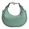 Coach Jonie 15 Removable Adjustable Shoulder Strap Zipper Closure Leather Crescent Bag Mini Women Handbags Sea-Blue CR508-LHAQM