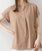 Skipper Cut and Sew Cocoa [atONE] ATK-0104 [AtOne] T-shirt Women's 4L-5L