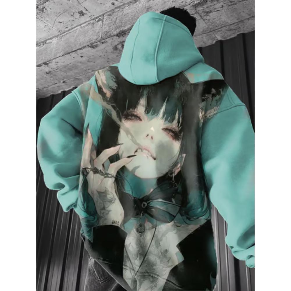 Anime Character 3d Print Hoodies Men Women Fashion Hoodies Sweatshit Sexy Girls Coats Women Sweats Womens Clothing Oversized Tops