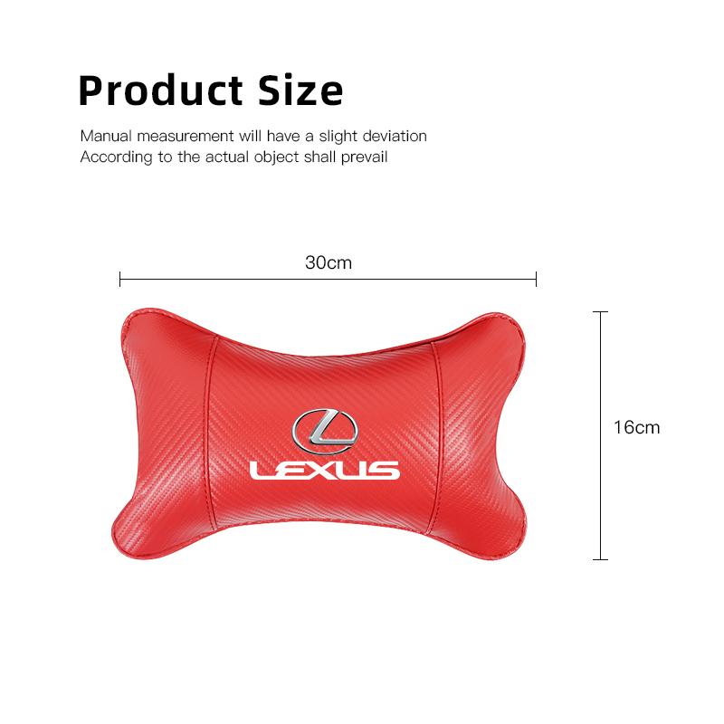 Autoschlüsselanhänger/Autositz-Kopfstütze Kohlefaser Kopf-Nackenstütze Auto-Innenraum Für Lexus F SPORT ES RX NX LS UX LM LX GX LC RZ LBX