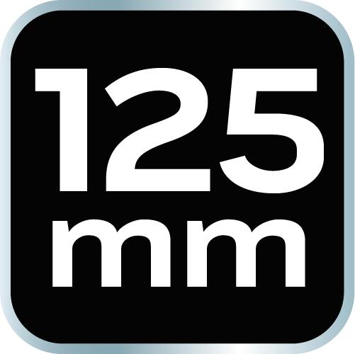 125 mm paint spatula, stainless steel, two-component handle