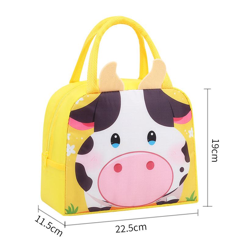 

Cute animals, children, bento boxes, lunch boxes, insulated bags, hand-held 22.5X19X11.5CM