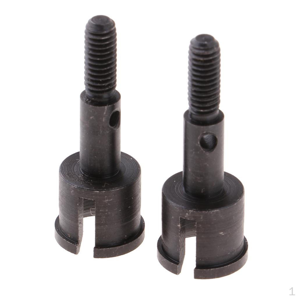

2pcs Steel Drive Axle Cup Shaft For HSP 94123 107 Upgrade Parts DIY Accessory