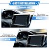 Dashboard Dash Cover Compatible for Chevy Trax 2014-2016, Durable Polyester Black Front Dash Cover Mat