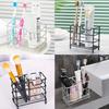 Stainless Steel Bathroom Toothbrush Holder Toothpaste Holder Stand Bathroom Accessories Organizer