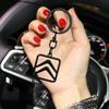 Metal Car Keychain Badge Key Chain Rings Car Accessories For Citroen C1 C2 C3 C4 C5 C6 C8 C4L DS3 DS4 DS5 LS DS6 Grand Picasso