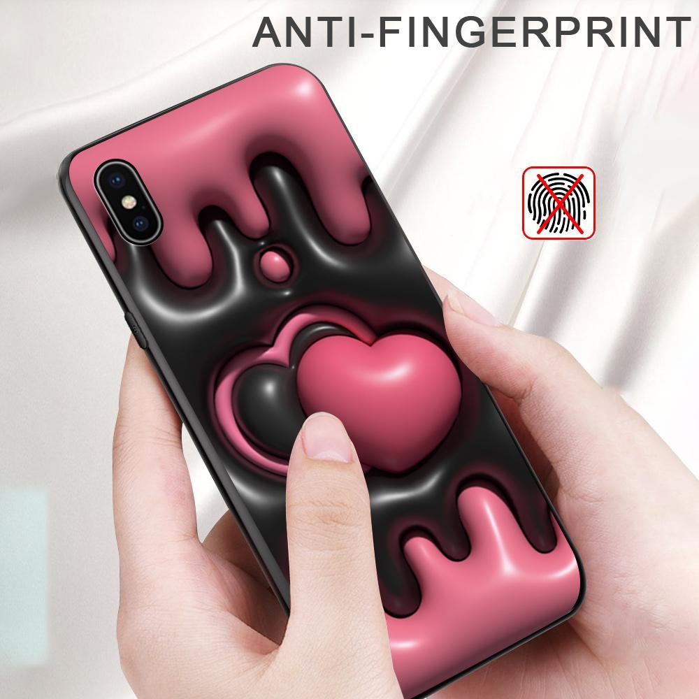 Pouzdro na telefon s malovaným vzorem Nárazuvzdorné měkké silikonové TPU ochranné pouzdro na telefon pro kryt Samsung