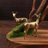 Solid Plum Blossom Deer Reindeer Craft Brass Cross-Border Hot Selling Ornament