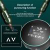 Tattoo Power Supply Aurora III Digital LED Tattoo Belt Coil With Coil And Rotary Tattoo Bolt Adapter Adjust Fre US Plug