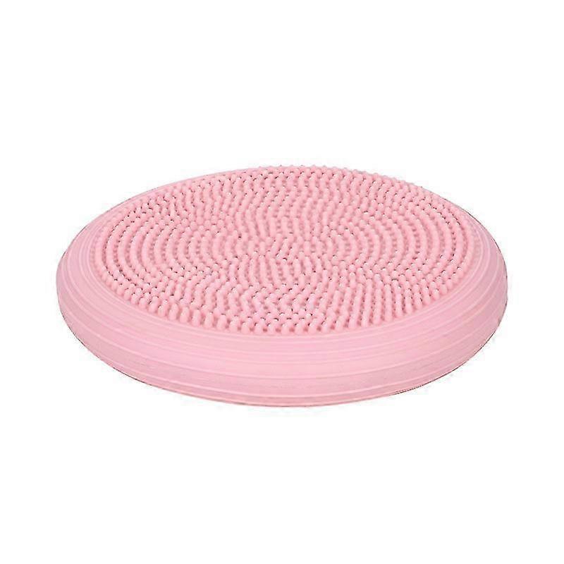 Wiggle Cushion Inflated Flexible Thick Portable Core Strength Nce Disc for Kids Adults Pink