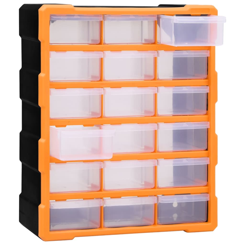 Multi Drawer Organizer 18 Drawers 38 x 16 x 47 cm