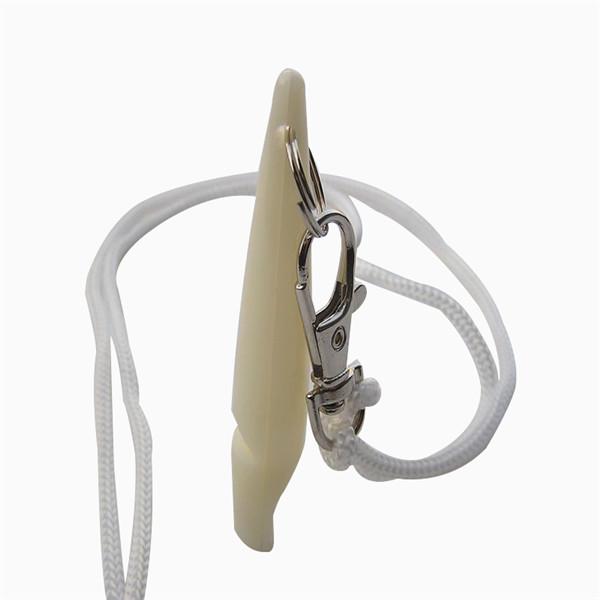 

Dog Whistle with Lanyard for Pet Training Dog Whistle Dog Training Whistle 09 білий