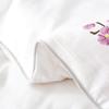 Cute Giant Panda Duvet Cover Set Single Size Cherry Blossoms Bedding Set With 1 Pillowcase Cartoon Animal Quilt