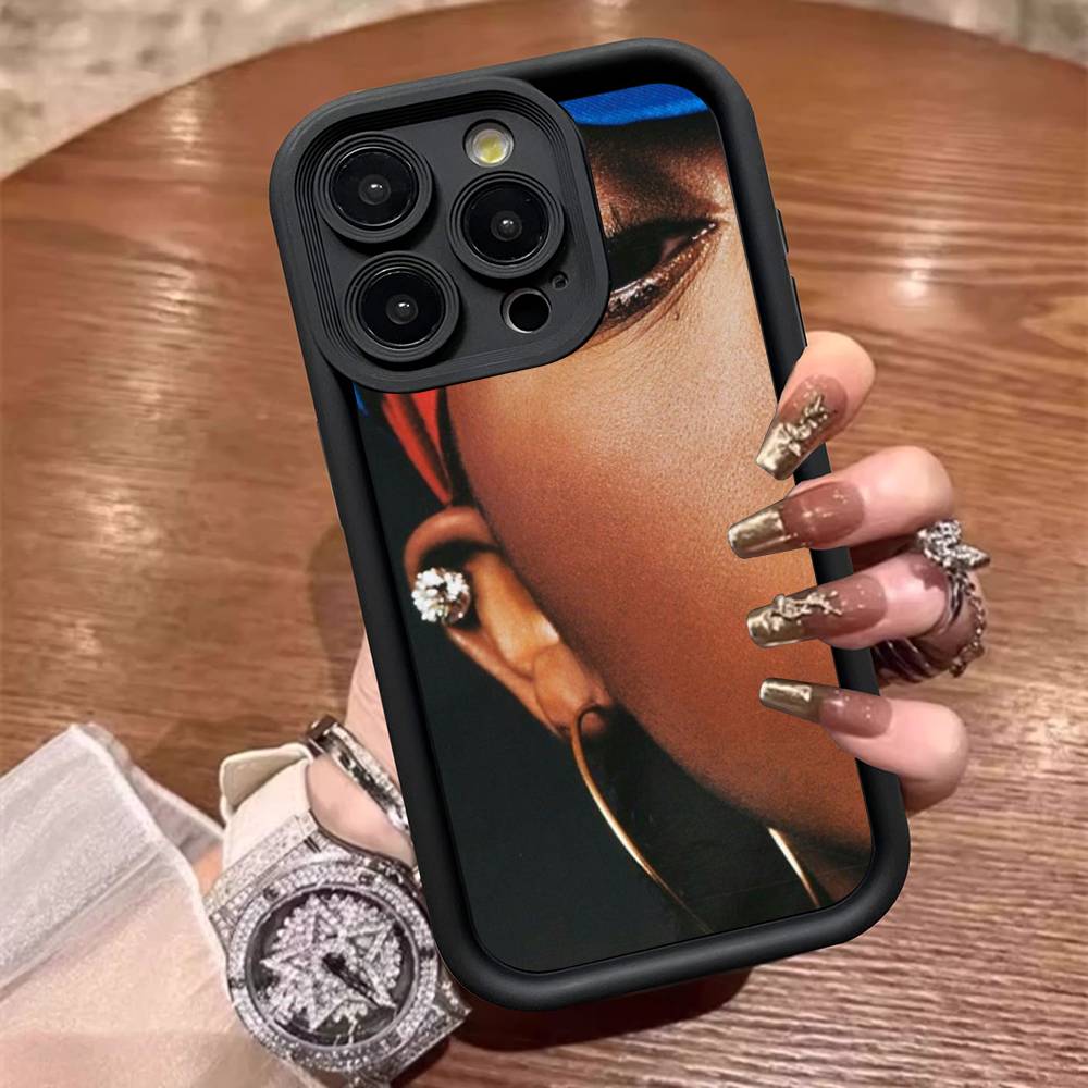 Rapper Missy E-Elliott For IPhone 17 15 13 12 11 14 Pro Max X XR XS 16 Plus Shockproof Candy Back Cover