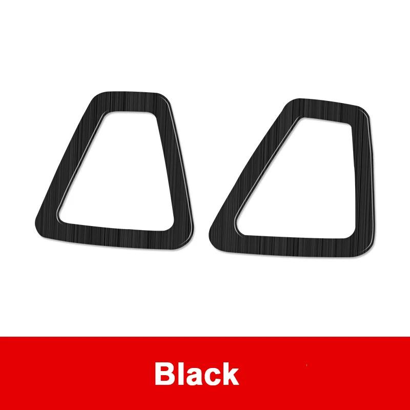 Stainless steel Car Dashboard Air Outlet Vent Frame Trim Cover Sticker For Volvo XC60 2018-   2024 2025 Accessories