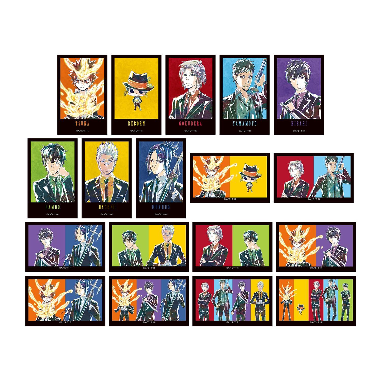 

Katekyo Hitman Trading Ani Art 3rd Edition Иллюстрационные карточки КОРОБКА из 18 REBORN!