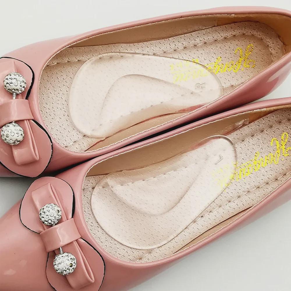 Silicone Arch Support Insoles for High Arches and Flat Feet