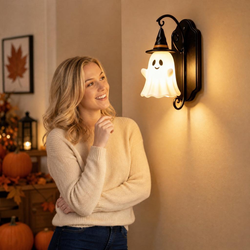 Halloween Hat Wall Sconce for Indoor Home Decor
