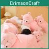 Adorable Pink Winnie The Pooh Plush Toy With Bow For Kids Perfect For Collecting And Cuddling
