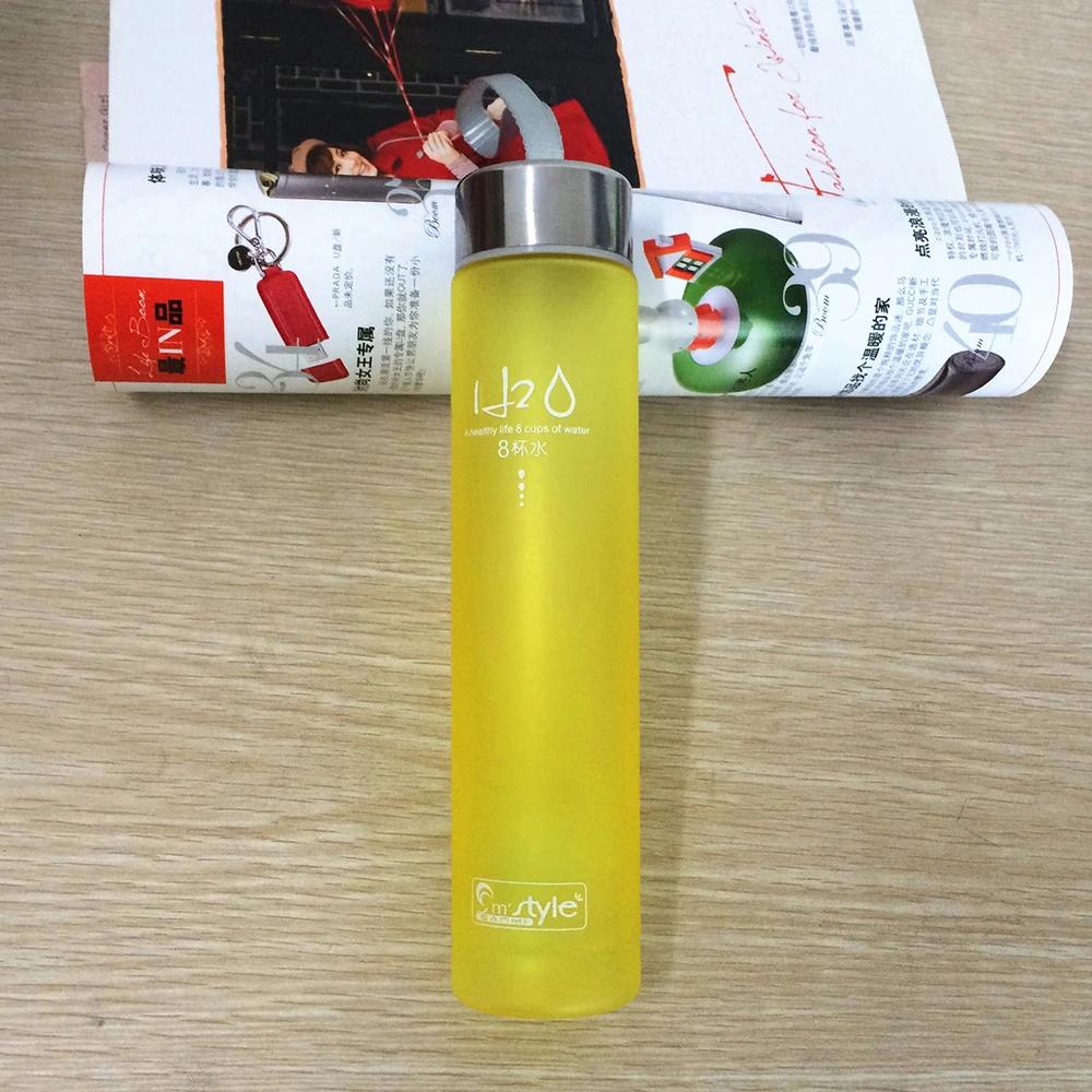 

Детская бутылка для воды, портативная посуда для питья, летняя спортивная термос для отдыха на открытом воздухе, прозрачная термос-бутылка из нержавеющей стали, пластиковый бар 0.25L зелёный