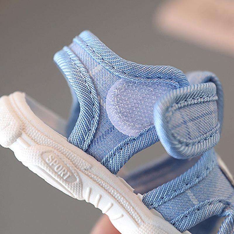 Baby Closed-Toe Sandals, New Summer Style, Shoes for Boys and Girls 0-1-2 Years Old, Infant Walking Shoes.