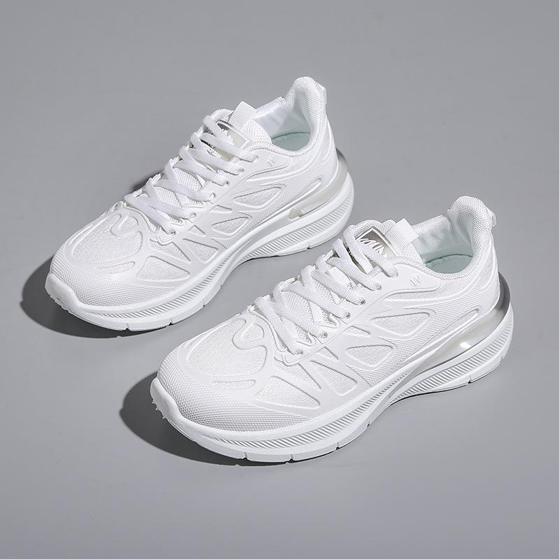 Fashion Spring Mesh Casual Shoes Women Breathable Tennis Sports Shoes Ladies 2025 Lightweight Comfortable Outdoors Cushion Running Shoes
