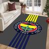 Eredità Fenerbahçe: Tappetini per pavimenti con stampa a motivi del 1907 Zerbino Cuscino per sedia da ufficio per stanza