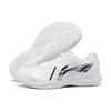 Li-Ning Thunder Series Lite Bezešvé Písmeno Odolné Protiskluzové Nízké Badmintonové Boty Unisex Boty Bílé AYTS020-7