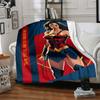 1pc Wonder Woman Flannel Throw Blanket - HD Printed Lightweight Soft Warm All-Season Blanket for Sofa, Bed, Travel, Camping 130