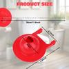 2 Pcs Toilet Flapper 3 Inch High Premium Toilet Flapper Replacement Universal Toilets Tank Water Saving Rubber Flush Valve Flapp