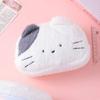 Large Capacity Cat Plush Pencil Case Plush Bag Cartoon Plush Pen Bag Cat Pencil Pouch  Stationery
