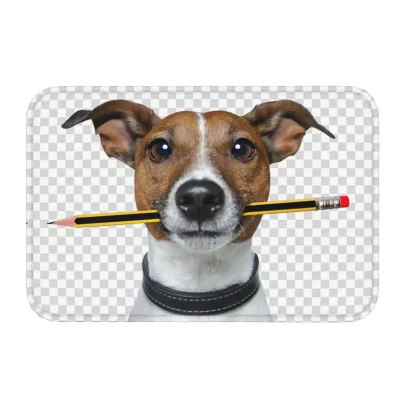 Custom Jack Russell Terrier Pop Art Doormat Anti-Slip Entrance Bath Kitchen Door Floor Mats Dog Lover Room Rug Carpet Footpad