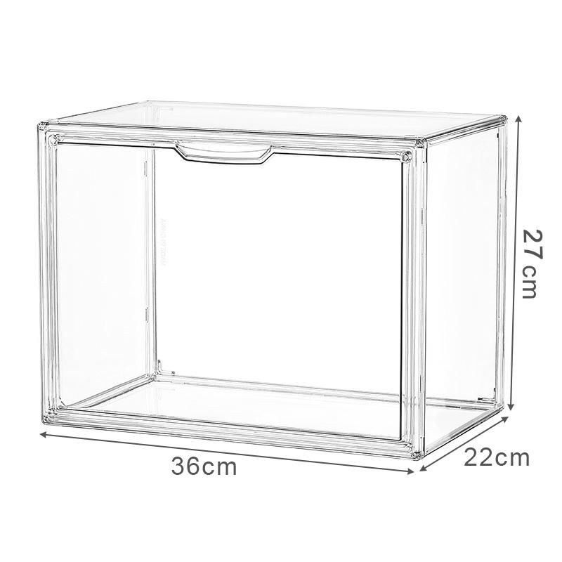 Acrylic Storage Box Handbag Dust-Proof Display Box Fingures Display Rack Living Room Decoration Cartoon Model Display Cabinet