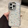 Colorful Heart-shaped Sparkling Diamond Phone Case Suitable for iPhone 17,16,15,14,13,12,11Pro/Max/Plus Anti Drop and Shockproof