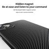 For iPhone 15 Magnetic Case Compatible with MagSafe Carbon Fiber Texture PC+TPU Cover