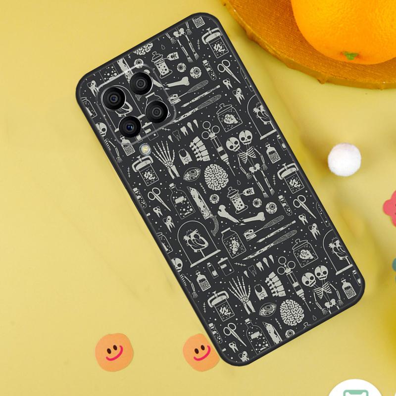 X-Ray Human Anatomy For Samsung Galaxy M54 M34 M14 M12 M32 M52 M53 M33 M13 M20 M21 M51 M15 M55 M31s M30s Case