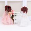 Movable 12cm Bjd Doll 12 Cm Wedding Dress Mini Girl Toy Big Eyes Princess BJD Doll  Play House