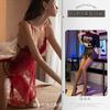 Sexy lingerie lace temptation small chest shows big passion suit perspective suspender skirt backless bra pure desire