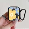 Blue Yellow Flowers Case For Airpods Pro 1 2 4 3 Pro2 Pro3 Earphone Cases Cover