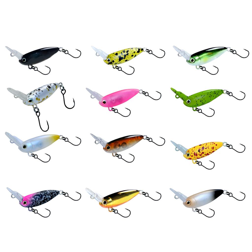 Soft Plastic Baits Small Wobbler Fishing Lures Artificial Hard Baits Swimbait Crank Baits Fishing Lures Enduring