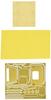 Fujimi Model Chibimaru Upgrade Parts Series Chibimaru Hiryu Genuine Wooden Deck Stickers Plastic Model Parts No.27