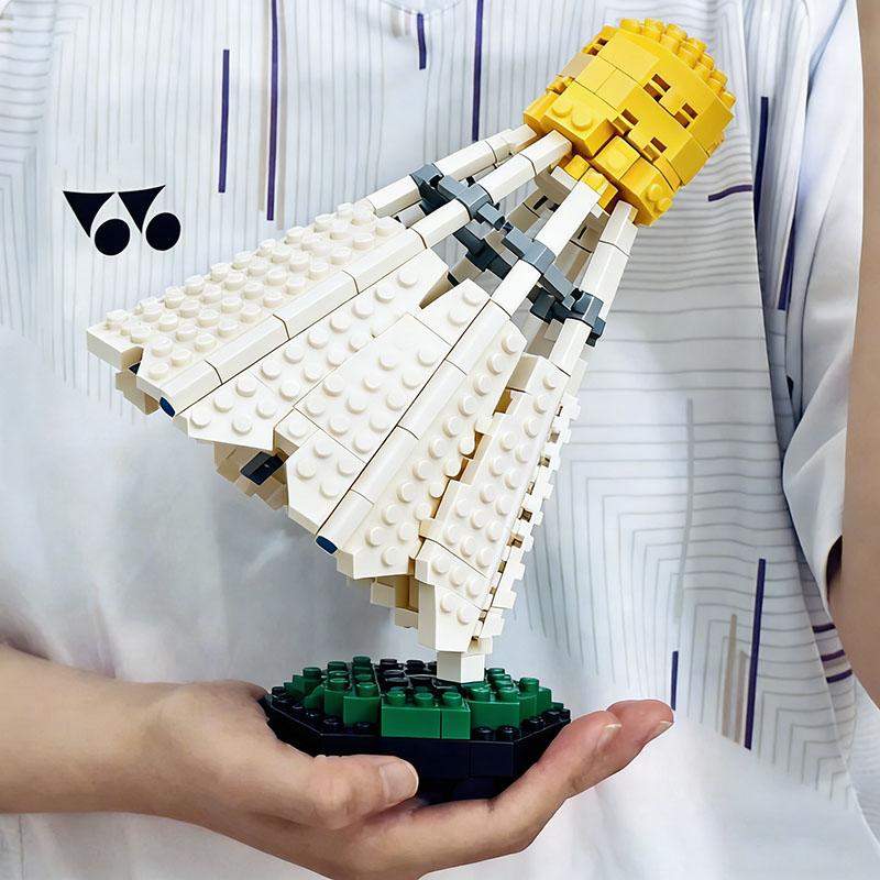 Yto Toy Unisex Brand-Spanking-New Moc-118885 425Pcs Superior-Grade Badminton Superior-Grade Creative First-Class Assembly Superior-Grade Construction-Set Block