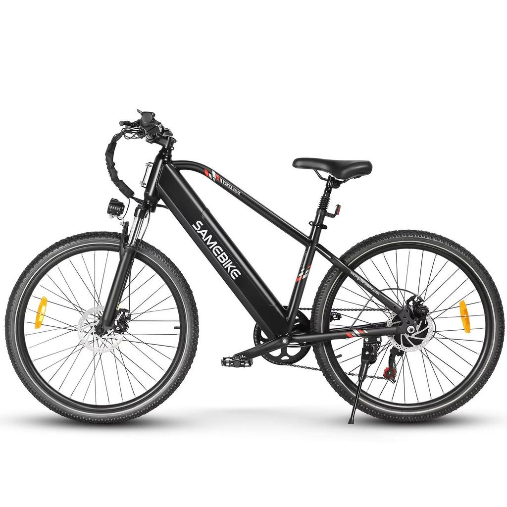 SAMEBIKE RS-A01 27,5" Stadtelektrorad für Erwachsene, 36V 15Ah Abnehmbarer Lithium-Akku, Urban Commuter E-Bike